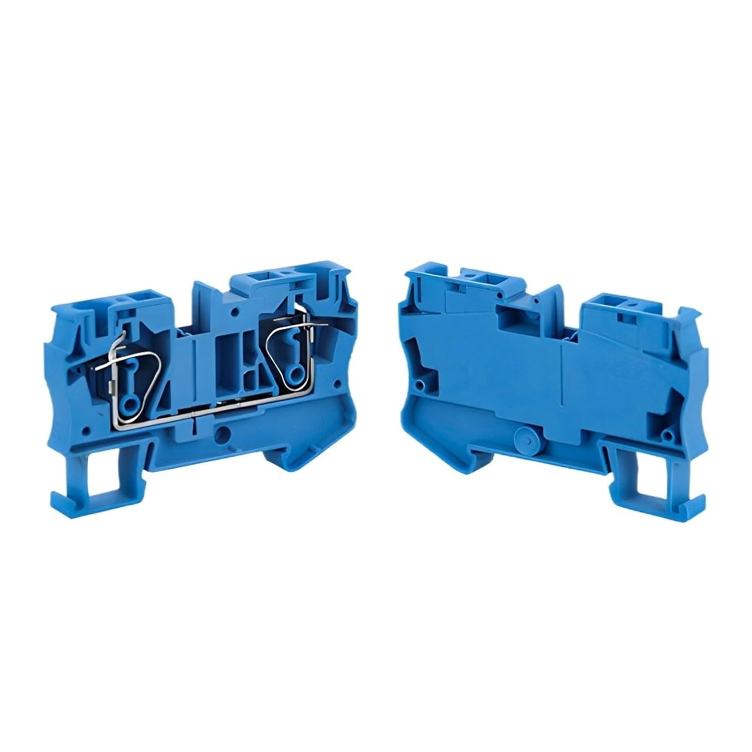 10Pcs Din Rail Terminal Blocks ST-6