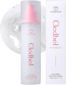 Collagen Booster Serum, Firming, Plumping & Hydrating Serum, Hyaluronic Acid, Peptides, Elastin, for All Skin, Korean Skincare, Paraben-Free,150ml/ 5.07fl. Oz,