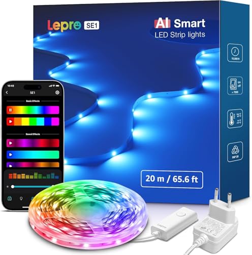 Lepro SE1 AI Tira LED 20M RGB Luces LED