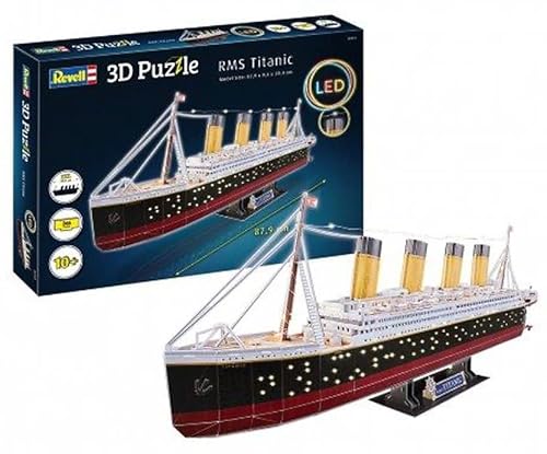 Revell 3D Puzzle RMS Titanic - LED Edition Cover