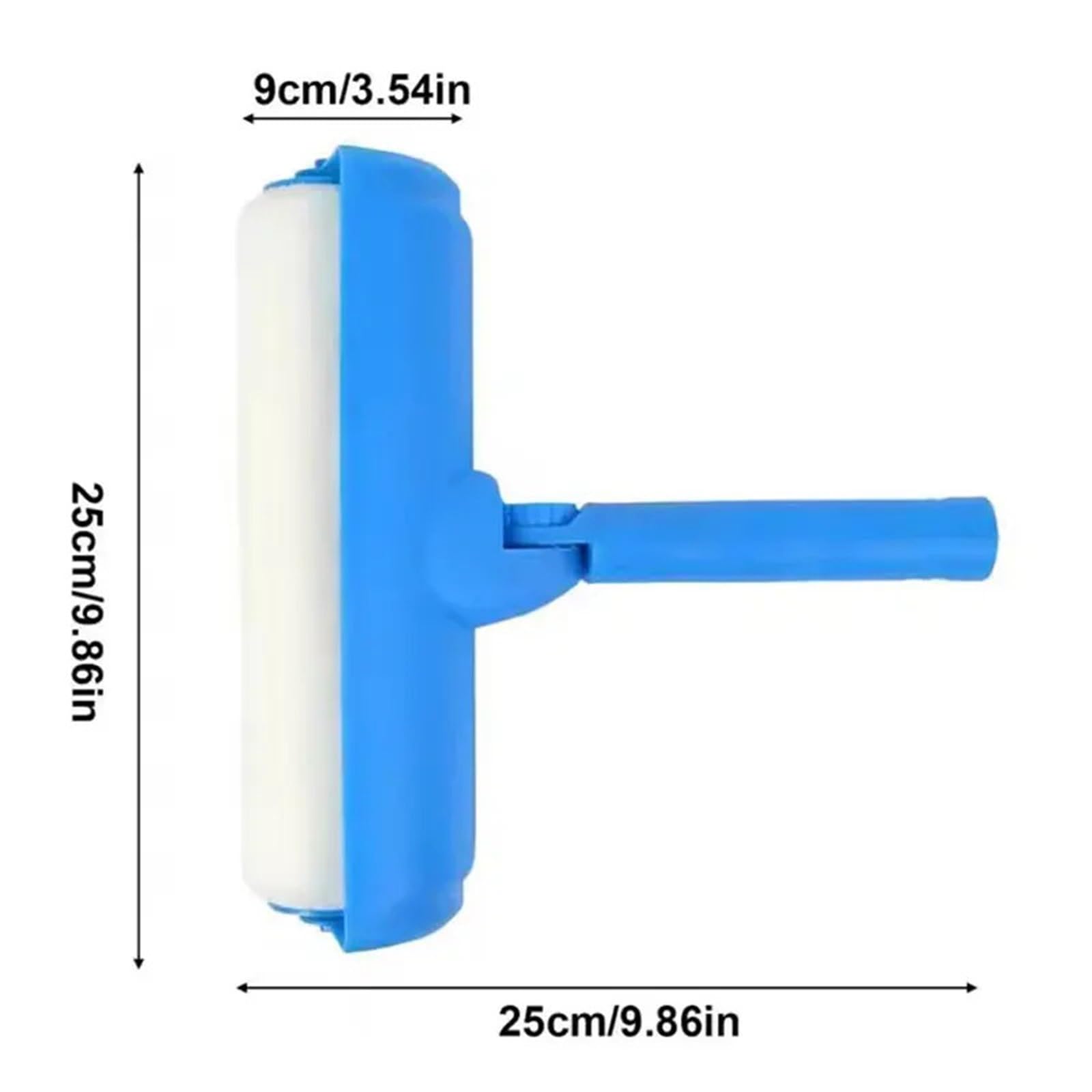 Rodillo De Pintura For Techo De 10 Pulgadas, Mango Ajustable, Antigoteo, Con Protector.(1pc)