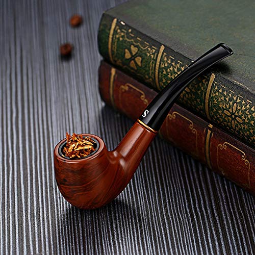 VAGMI Cigar Tabacco Smoking Pipe Outside Fitting Hookah Mouth Tip With Stand For Office (Pack of 1)-image-29