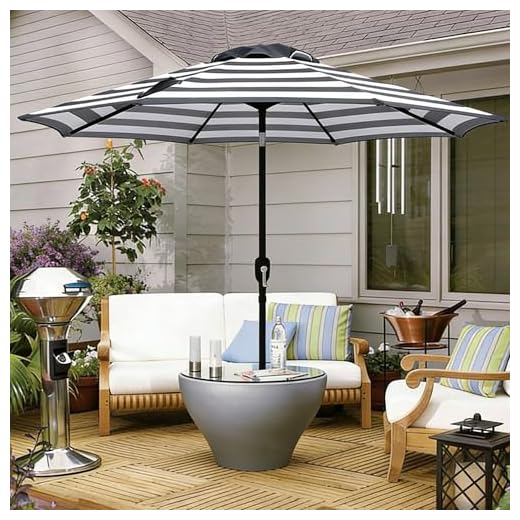 ABBLE 9 Ft Patio Umbrella