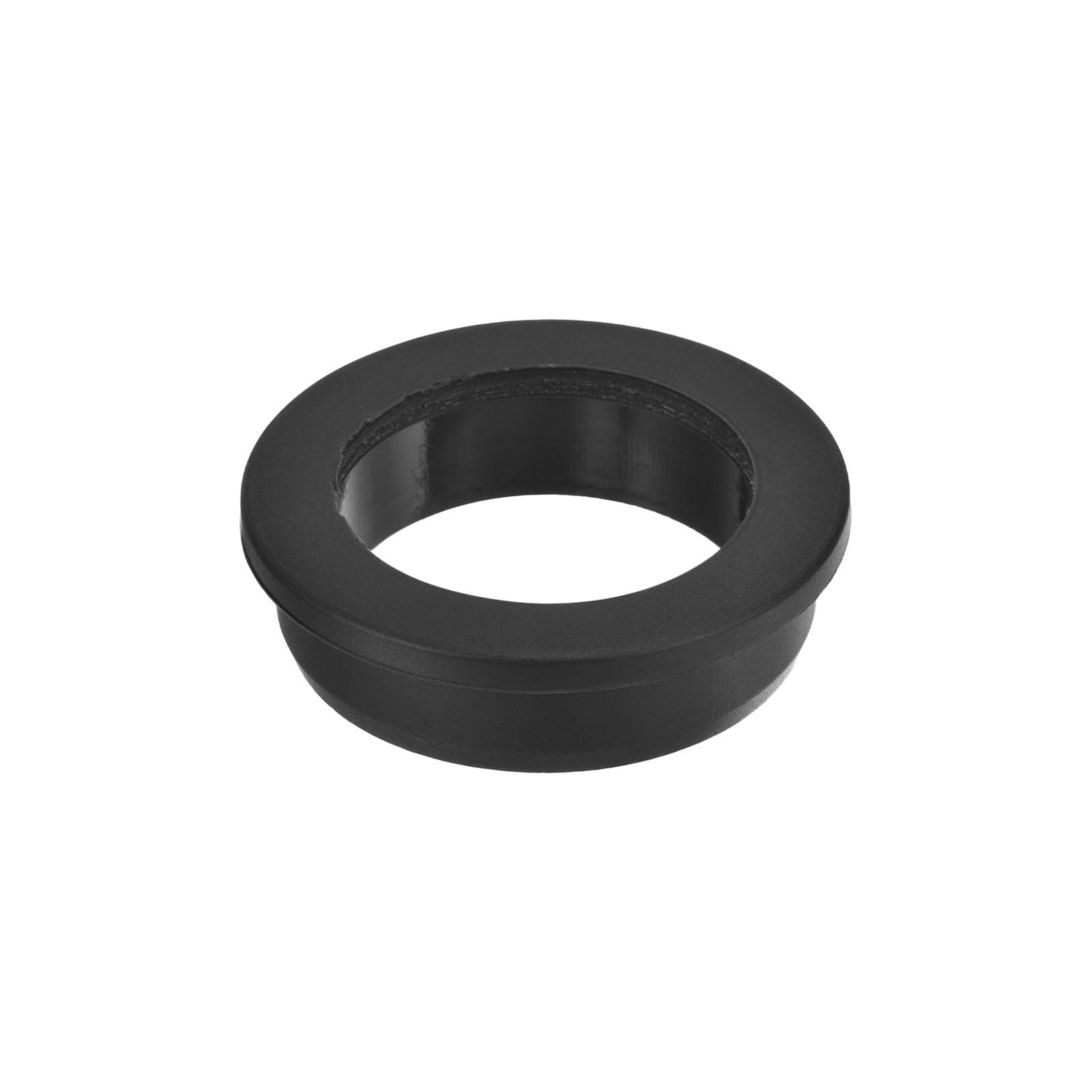 Unifizz 1Pcs Rubber Grommet 50mm Drill Hole, 40mm ID Hole Top Hat Grommet Black Silicone Hole Plug Gasket for Automotive, Machinery and Wiring Applications