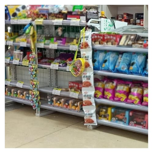 Metallständer für marktweites Snack- und Regal, Einzelhandel, Ausstellungsregal, stabiler Stapelständer, ideal für Lebensmittelgeschäfte und Süßwaren-Displays