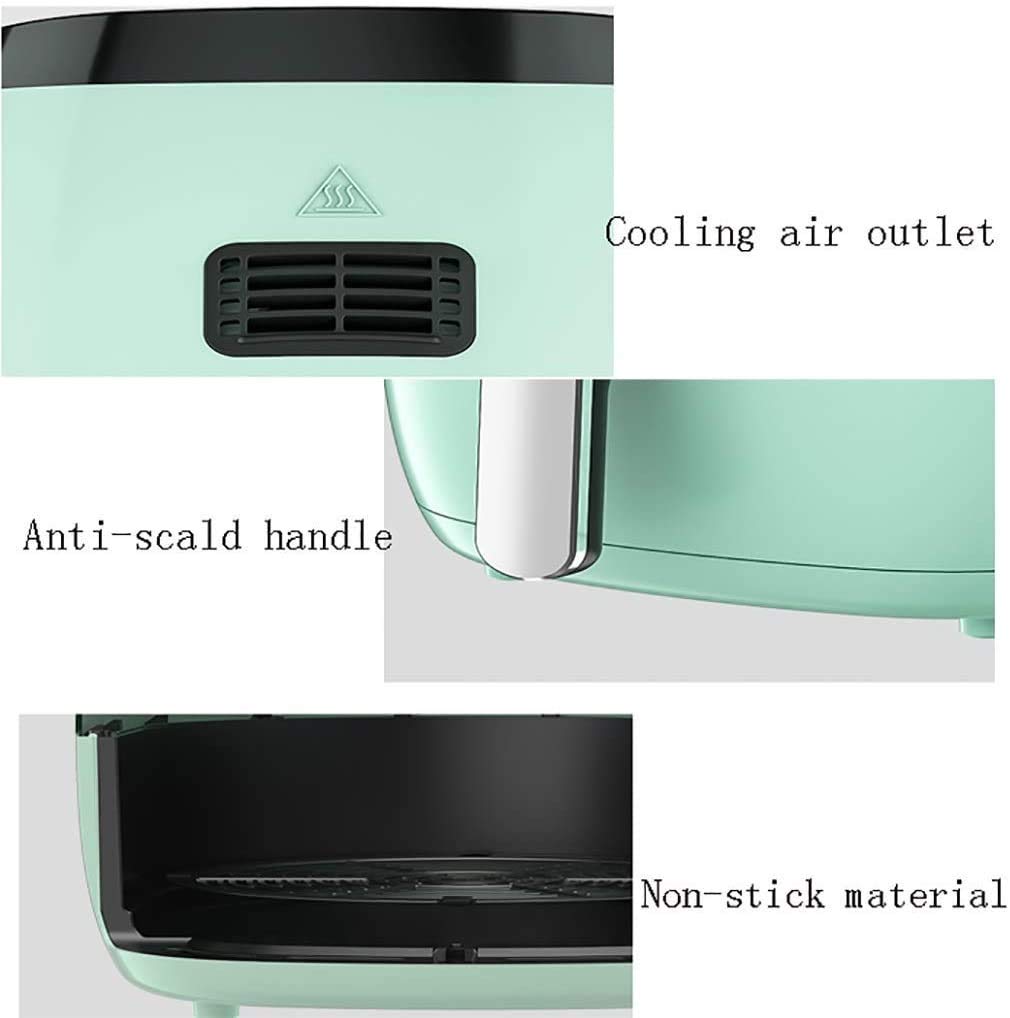 Air Fryer, 4.8 Quart Air Fryer, écran tactile Airfryer anti-stick Lave-vaisselle-Panier à lave-vaisselle, Utilisez moins d'huile pour une alimentation plus sédérale rapide, 60 min Timer & Auto Fe