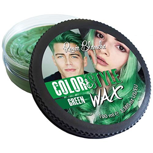 Styling and coloring wax Color & Style Wax green Renée Blanche 100ML