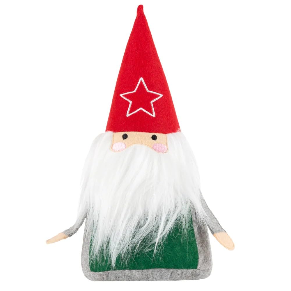 furn. Scandi Santa Festive Doorstop, Multicolour
