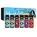Island Getaway Gift Set of 6 Premium Fragrance Oils - Barrier Reef, Mountain Meets The Ocean, Beautiful Day, Caribbean Escape, Honolulu Sun, Mermaid - Eternal Essence Oils