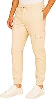 Calça Cargo Jogger Masculina Bolsos Laterais com Punho ajustado estilo Streetwear