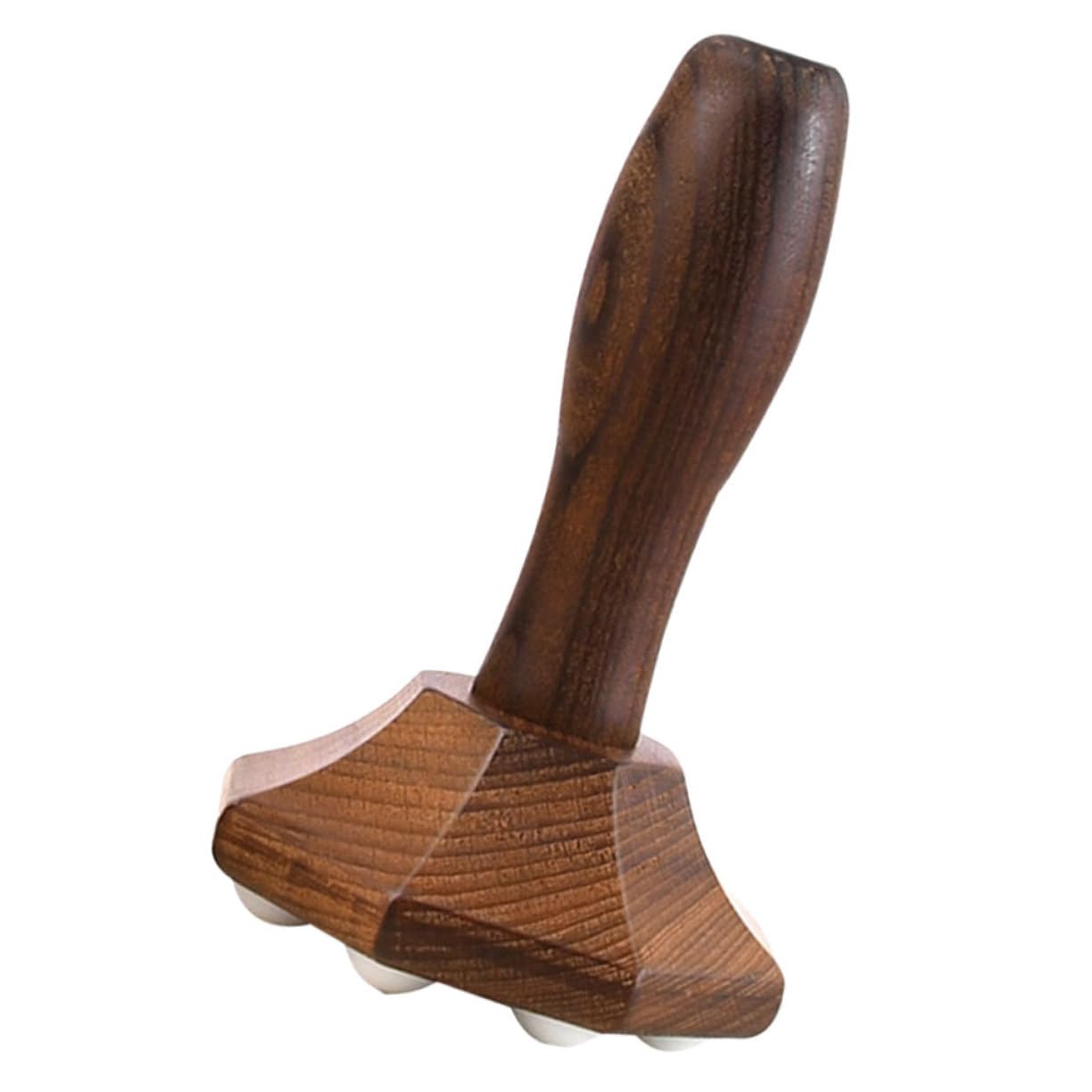 Healvian 2 Piezas Masajeador De Bolas De Rodillos Dispositivo Cepillo Para El Cuerpo Rodillo De Masaje Masajeadores Herramienta De Masaje De Punto Gatillo Equipo Cara De Vapor Madera