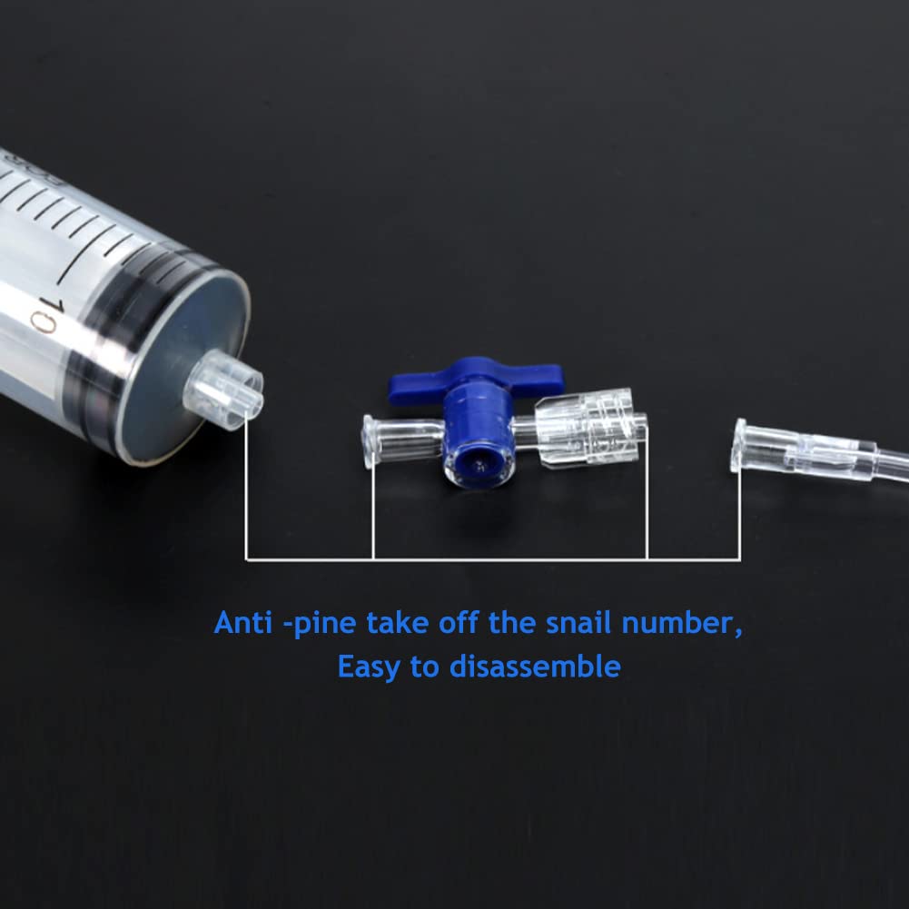 Siringa per Liquido Sigillante Tubeless,Biciclette Siringa per Liquido Sigillante,Tubeless Sigillante per Bicicletta e Strumento di Rimozione Valvola Kit Montaggio Tubeless,60ml,1 Set