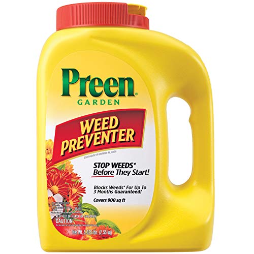 Preen Garden Weed Preventer - 5.625 lb. Bottle - Covers 900 sq. ft.