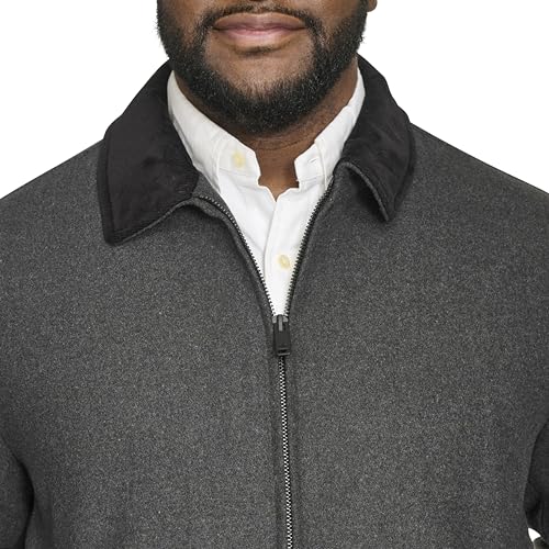 Image of Dockers Men's Wool Blend Quilted Bib Jacket Coat
