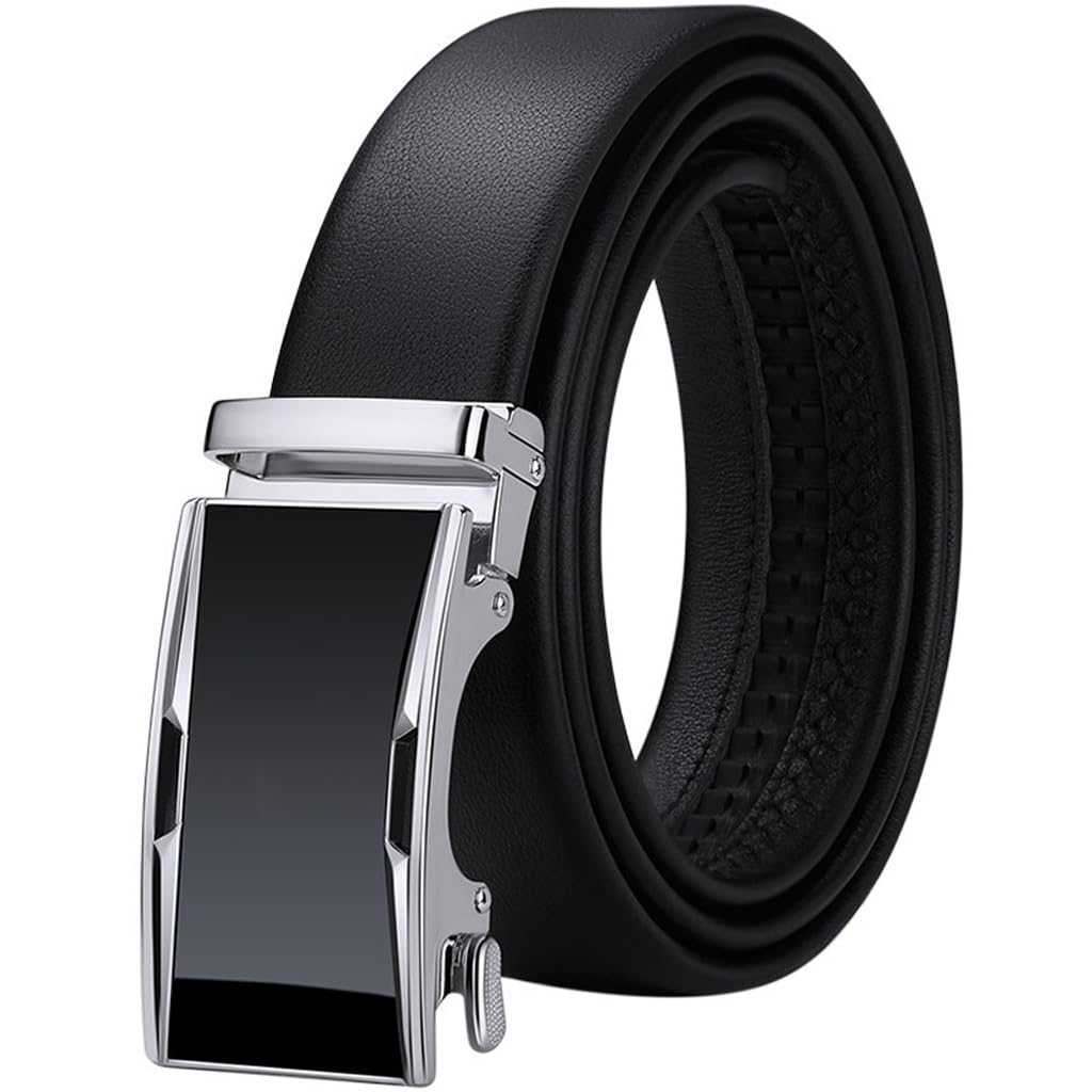 Mens Genuine Leather Business Belt Casual Versatile Pants 105cm