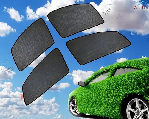 Image of WolkomHome Car Accessories Fix Curtain Window Shades Half Curtains Sunshade for Punch Ev 2024