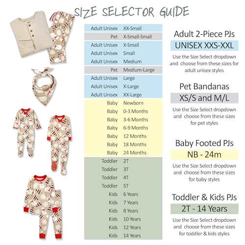 Image of Butterblu Family Jammies Matching Holiday Christmas Pajama Sets
