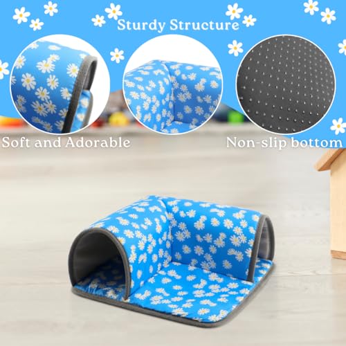 HeNdShe Túnel de Esconderijo de Porquinho da Índia Lavável À Máquina Cama para Animais Pequenos Em F
