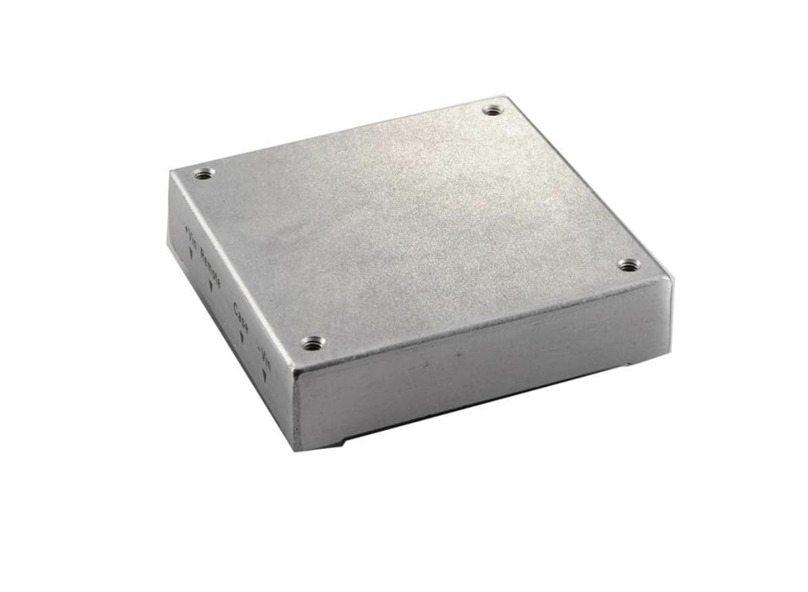 CHB100W-24S12,Isolated DC/DC Converters - Through Hole DC-DC Converter, Half Brick with Heatsink, 100 Watt, 4:1 Input Range, 24VDC Input, 12VDC Output