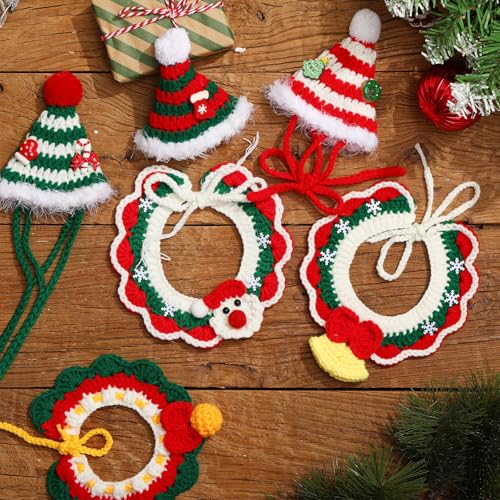 Disfraz navideño para perros y gatos 6 piezas Coume M miniatura 5