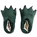 Japsom Unisex Cozy Flannel House Monster Slippers Halloween Animal Costume Paw Claw Shoes