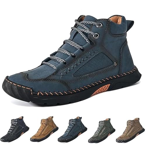 Sawbehind Men's Comfortable Handmade Leather,Sawbehind Mens Boots, Comfortable Handmade Leather Boots