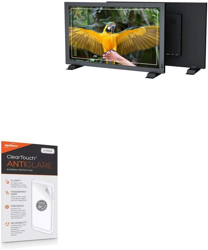 BoxWave Screen Protector Compatible with Came-TV PVM-210S - ClearTouch Anti-Glare (2-Pack), Anti-Fingerprint Matte Film Skin