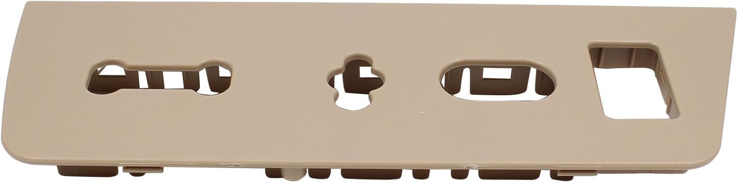 ApplianPar Front Driver and Passenger Side Seat Switch Bezel Trim Housing Adobe for Ford F150 2009-2014