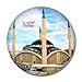Turquie Cami islam Minaret Religion musulman Istanbul Aimant de réfrigérateur 3D pour tableau blanc en verre cristal