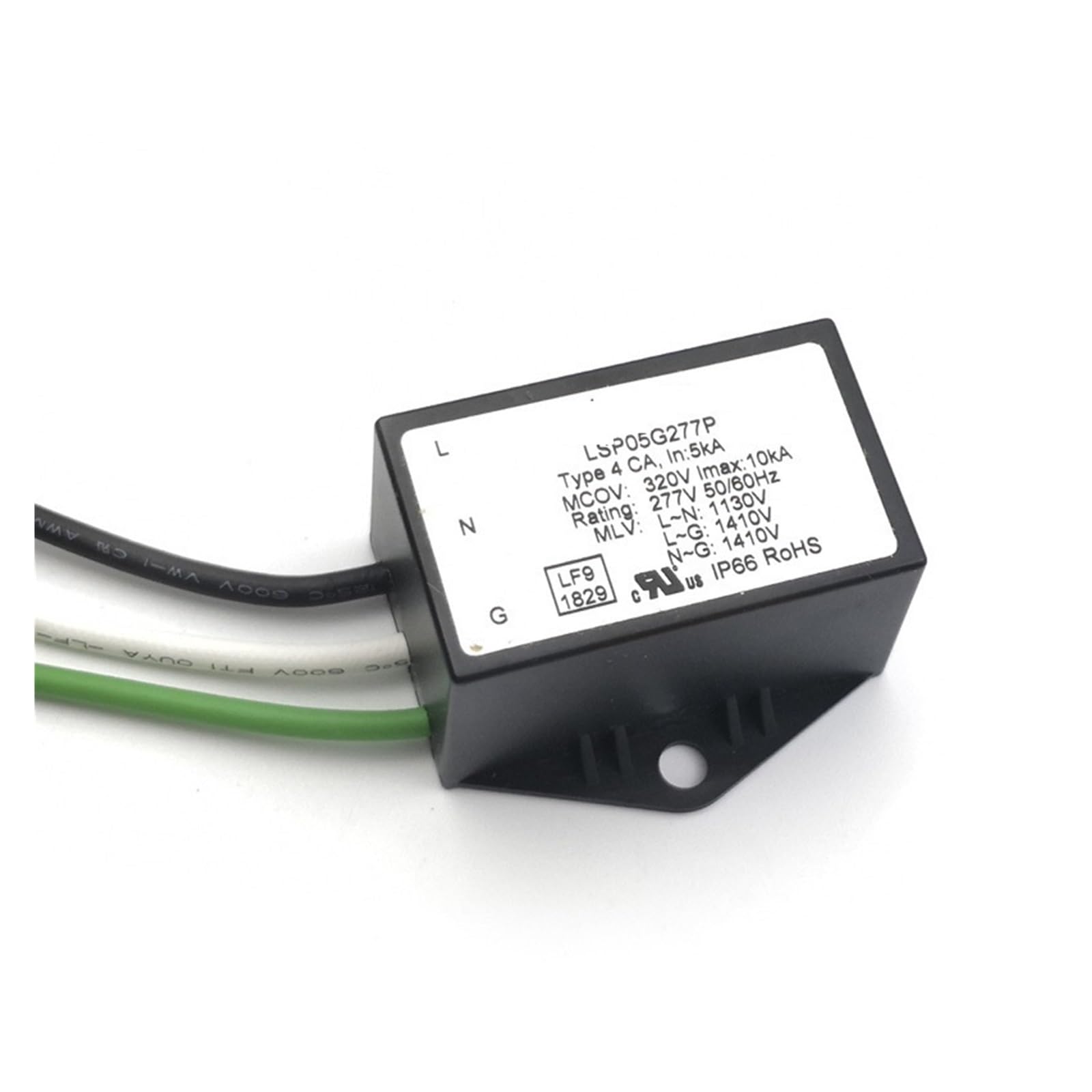 Module de protection contre la foudre LSP05G277P et parasurtenseur thermique 277V