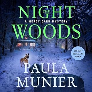 The Night Woods Audiolibro Por Paula Munier arte de portada