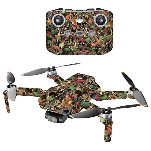 MightySkins Compatible with DJI Mini 2 Portable Drone - Buck Camo | Protective, Durable, and Unique Vinyl Decal wrap Cover | Easy to Apply, Remove, and Change Styles | Made in The USA