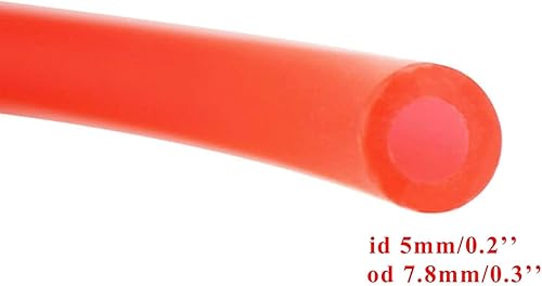 Miniatura 2 de PRO BAT 9.85 pies de longitud elástica de 0.2 pulgadas I.D. Línea de combustible + 8 abrazaderas de manguera de 0.35 pulgadas I.D. + 4 filtros de