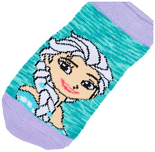 Disney Girls' Frozen 5 Pack Shorty Socks2
