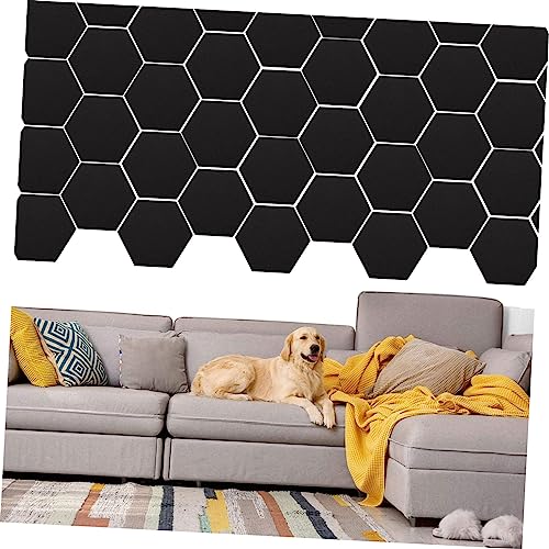 Panel acústico hexagonal de 3 piezas para grabación en casa, alta densidad miniatura 6