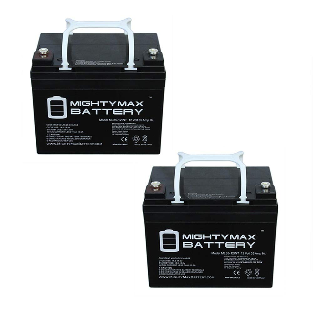 Mighty Max Battery 12V 35AH INT Battery Replaces Golden Tech Companion II GC340-2 Pack