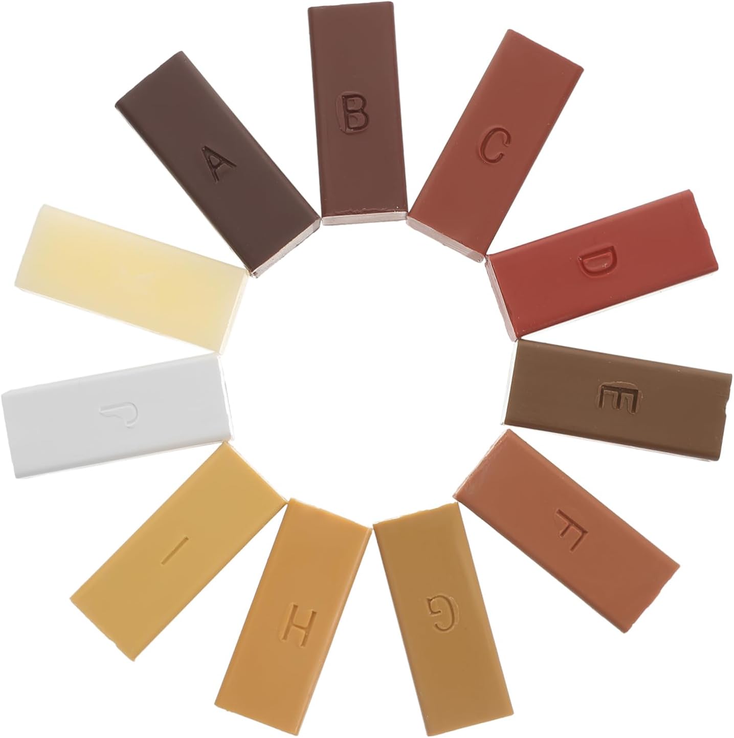 3sets Laminate Floor Repair Kit Colors Wax Blocks for Laminate and Wood Surfaces Easy DIY Scratch and Damage Filler for Tables Cabinets and Floors