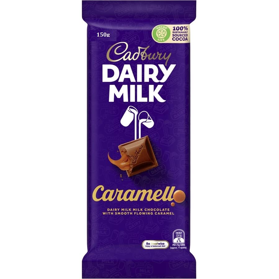 See full amazon price history chart for Cadbury Dairy Milk Chocolate With Caramello Smooth Flowing Caramel New Pack 150Gram (Australia) Cadbury Dairy Milk Chocolate With Caramello Smooth Flowing Caramel New Pack 150Gram (Australia) (B0BFHY11Q3) Amazon Price History, Amazon Price Tracker