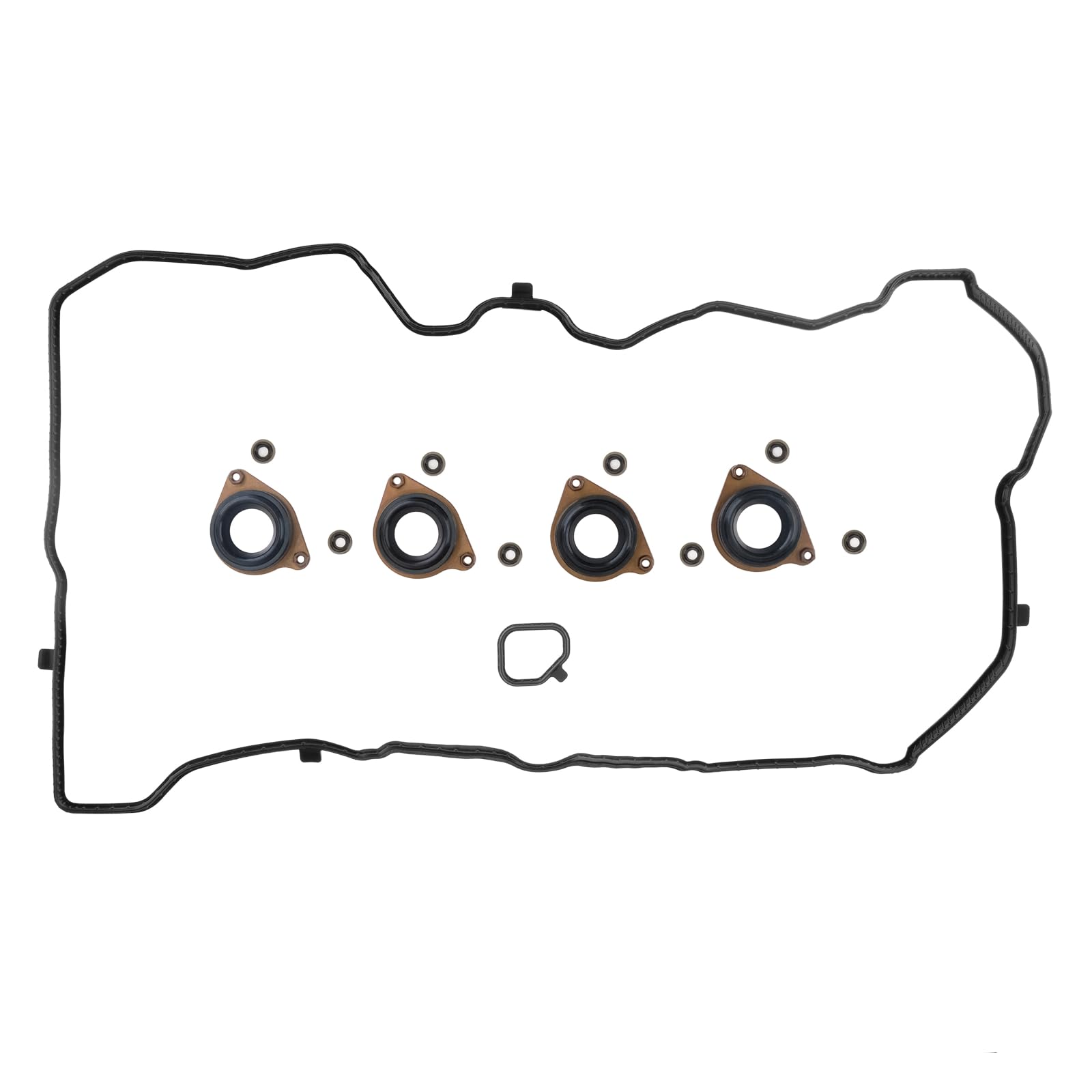 VS50953R for Honda Accord 2.4L CR-V 2.4L,120305A2A01 Engine Valve Cover Gasket Sets Acura ILX Acura TLX 2.4L L4, 123415A2A01,VS50887,123425A2A01,VS50916,0362067 2013 2014 2015 2016 2017 2018 2019 2020