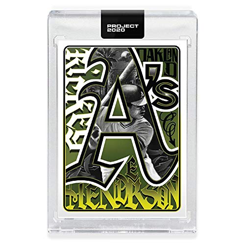 Topps Project 2020 Card 153 - 1980 Rickey Henderson by Mister Cartoon