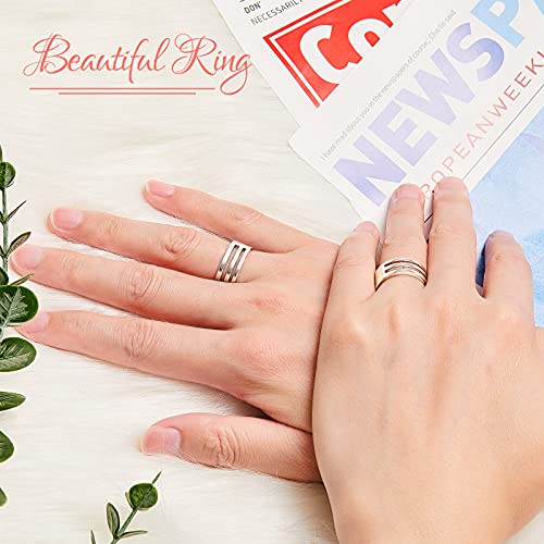 2 Pieces Jump Ring Opening Tools Opening Closing Rings Tool Stainless Steel Jump Ring Opener Circle Jump Ring Tool For Jewelry Makers Craft Projects Supplies (Silver) #TOP4