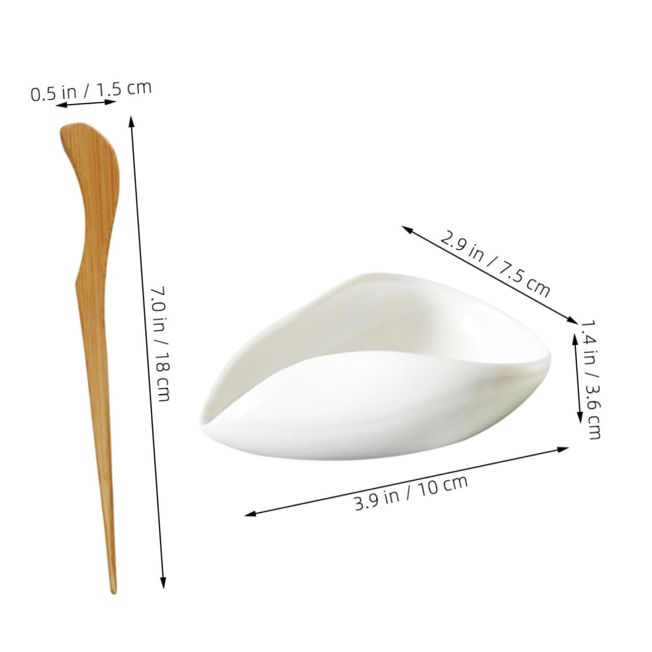 PRETYZOOM 1 Set Loose Tea Leaf Scoop Tea Spoon for Home Travel for Kitchen Office Use