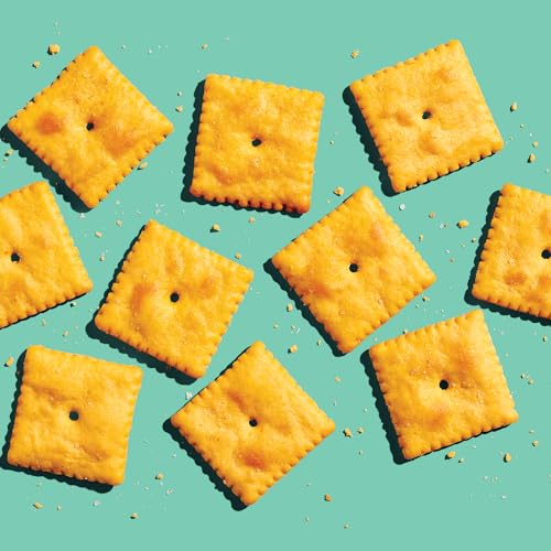 Image of Back to Nature Cheese Flavored Crackers - Non-GMO, Made with Wheat Flour, Vegan, Delicious Snacks, Cheezy Square, 5 Ounce (Pack of 2)