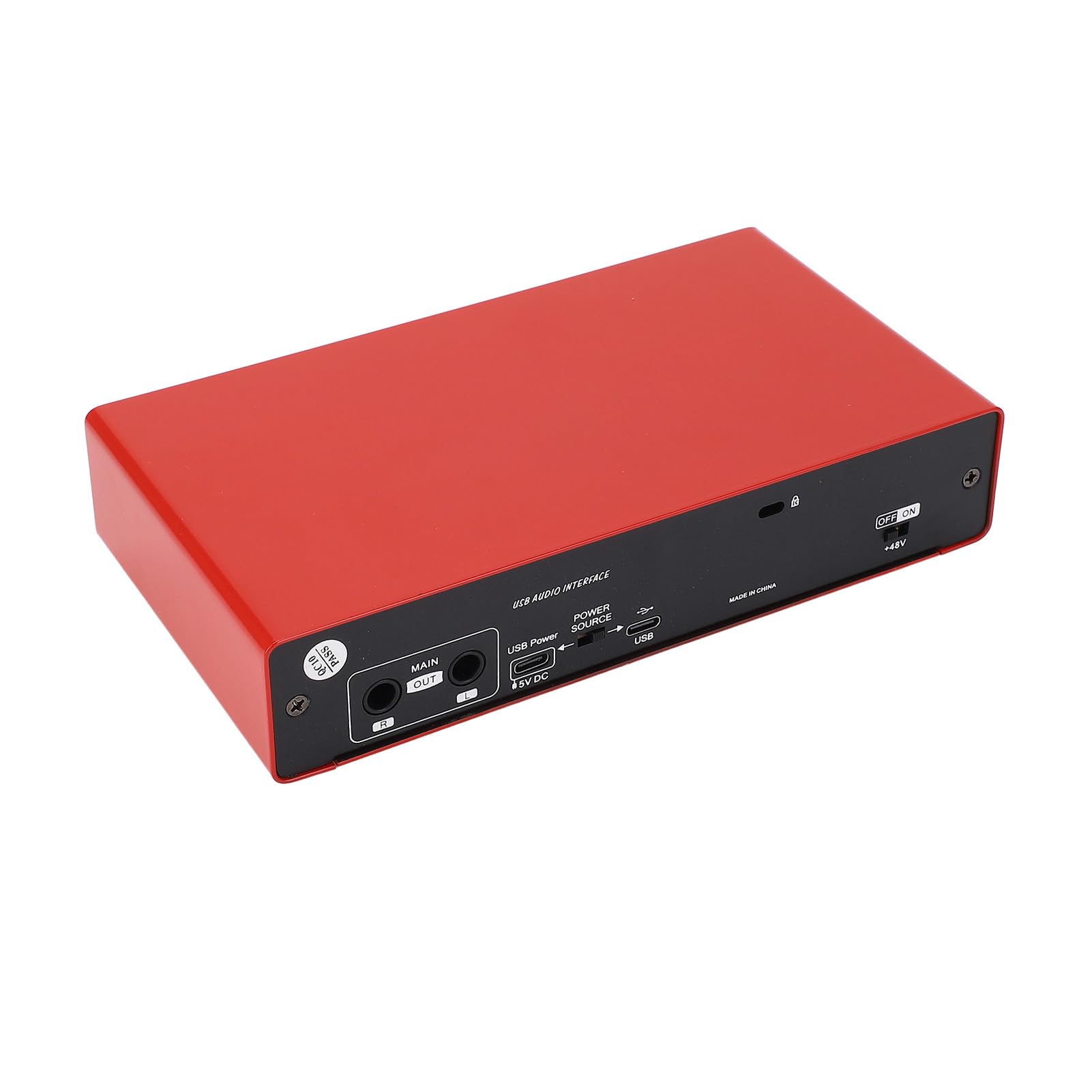 Carte Son USB Live Compacte pour l'enregistrement en Studio, Le Streaming et Les Performances en Direct avec Audio Haute Résolution