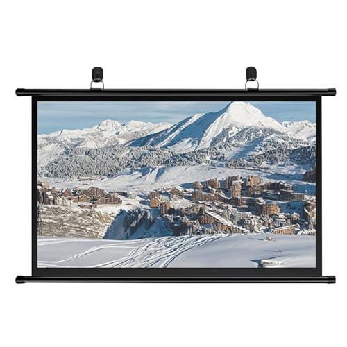 Pantalla manual para proyector 16:9 72 pulgadas