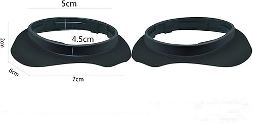 Miniatura 9 de Fearet VR Glasses Lens Protector Frame Compatible with Meta Quest 3, Anti-Scratches Glass Spacer Protection,Glasses Lens Insert Anti-Scratch Ring