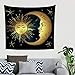 Produktbild O5KFD&8 Sun and Moon Design Tapisserie romantisch groß Tischtuch - Texture Musterdruck für Wohnung