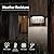 House Numbers For Outside Solar Powered, Address Plaques for House, LED Illuminated Waterproof Outside Address Sign 3000K Warm White
