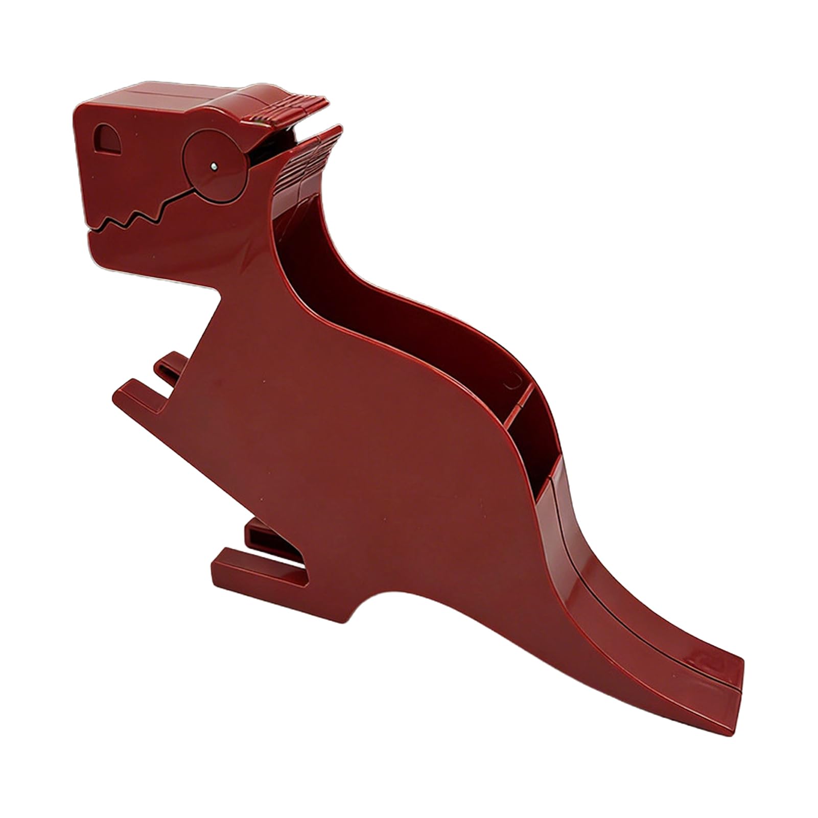 Glifora Dinosaur Sticky Notes Holder with Pen Storage - Decorative Dino Memo Dispenser Organiser, Desk Accessories for Home, Office and School