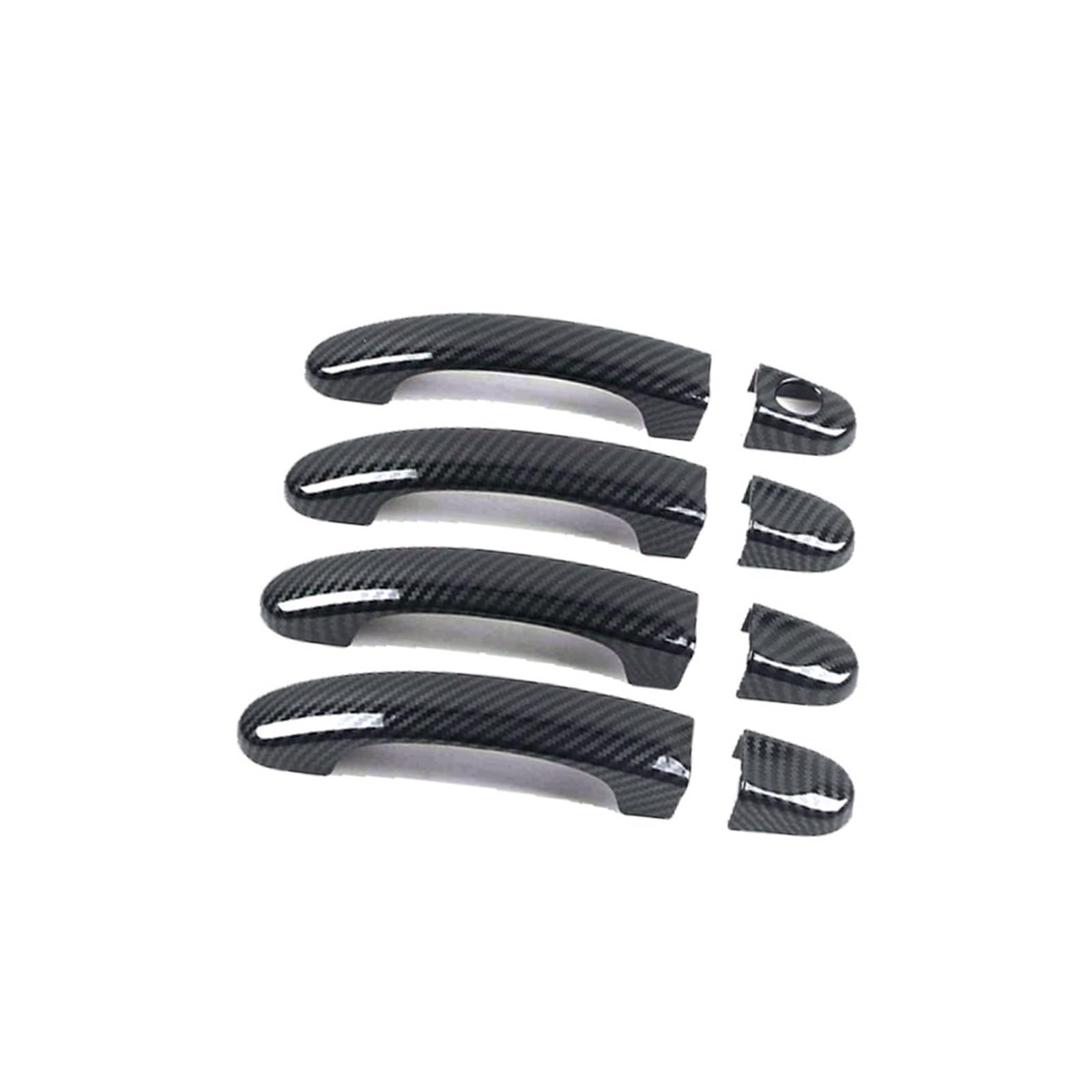 Drezzo Car Exterior Door Handle Door Handle Cover Trim for VW for Touran 1T MK1 2003-2015a(1)